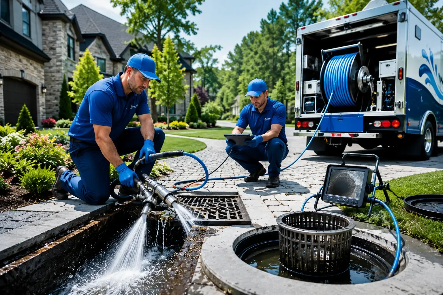 Local outdoor drain cleaning professionals in Chili, WI
